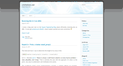 Desktop Screenshot of cnicholson.net